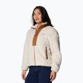 Bluza damska Columbia Boundless Discovery Sherpa Full Zip II chalk/camel brown 4