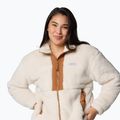 Bluza damska Columbia Boundless Discovery Sherpa Full Zip II chalk/camel brown 5