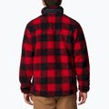 Bluza polarowa męska Columbia Winter Pass Printed Fleece mountain red check 2