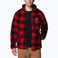 Bluza polarowa męska Columbia Winter Pass Printed Fleece mountain red check 3