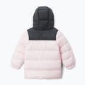 Kurtka ocieplana dziecięca Columbia Puffect Hooded satin pink/black 2