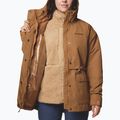 Kurtka 3w1 damska Columbia Drop Ridge II Interchange camel brown 6