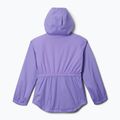 Kurtka przeciwdeszczowa dziecięca Columbia Rainy Trails II Fleece paisley purple 2