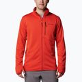 Bluza trekkingowa męska Columbia Park View Fleece FZ sail red heather 5