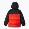 Kurtka dziecięca Columbia Powder Lite II Hooded spicy/ black 2