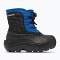 Śniegowce dziecięce Columbia Powderbug Snowlite Lace mountain blue/ black 9