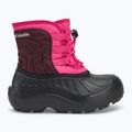 Śniegowce dziecięce Columbia Youth Powderbug Snowlite pink ice/moonvista 2