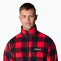 Bluza polarowa męska Columbia Steens Mountain Printed mountain red check print 4