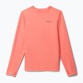 Longsleeve trekkingowy dziecięcy Columbia Chill River hot coral