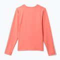 Longsleeve trekkingowy dziecięcy Columbia Chill River hot coral 2