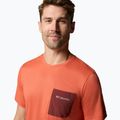 Koszulka męska Columbia Hike Pocket Crew tuscan heather 5
