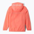 Kurtka przeciwwiatrowa dziecięca Columbia Challenger II Windbreaker hot coral 2
