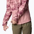 Kurtka przeciwdeszczowa damska Columbia Hikebound Printed eraser pink deco/como print 7