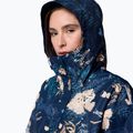 Kurtka przeciwdeszczowa damska Columbia Hikebound Printed collegiate navy 6