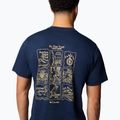 Koszulka męska Columbia Kettle River Back Graphic Tee collegiate navy 5