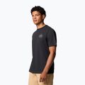 Koszulka męska Columbia Tunnel Valley Graphic Tee black/naturally inclined 4