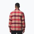 Koszula męska Columbia Windward II rich wine trapper windowpane 3