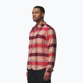 Koszula męska Columbia Windward II rich wine trapper windowpane 4