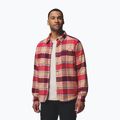 Koszula męska Columbia Windward II rich wine trapper windowpane 5