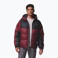 Kurtka ocieplana męska Columbia Pike Lake II Hooded rich wine/black 5