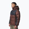 Kurtka ocieplana męska Columbia Pike Lake II Hooded tobacco/black 4