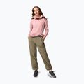 Bluza polarowa damska Columbia Glacial IV 1/2 Zip eraser pink 2