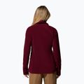 Bluza polarowa damska Columbia Glacial IV 1/2 Zip rich wine 3