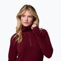 Bluza polarowa damska Columbia Glacial IV 1/2 Zip rich wine 5