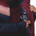 Kurtka narciarska damska Columbia Abbott Peak II Ins collegiate navy/rich wine/eraser pink 9