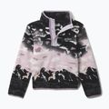 Bluza polarowa dziecięca Columbia Helvetia II Printed Half Snap Fleece shale purple sisters/lavender pearl