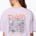 Koszulka trekkingowa damska Columbia Rolling Bend Graphic Oversized Tee lavender pearl/mountainview 6