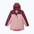 Kurtka narciarska dziecięca Columbia Hikebound II Long Insulated eraser pink/rich wine