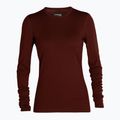 Bluza termoaktywna damska icebreaker 200 Oasis Crewe espresso 5