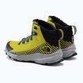 Buty turystyczne męskie The North Face Vectiv Fastpack Mid Futurelight acid yellow/black 3