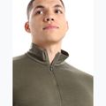 Bluza termoaktywna męska icebreaker Merino 200 Oasis Half Zip loden 4