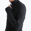 Bluza trekkingowa męska icebreaker Merino 260 Quantum IV Zip black 5