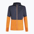 Bluza trekkingowa męska icebreaker Merino 200 Realfleece Descender Zip Hoodie graphite/ray 13