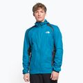 Kurtka softshell męska The North Face AO Wind FZ banff blue/asphalt grey