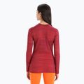 Bluza termoaktywna damska icebreaker 200 Oasis Crewe cherry/flash/aop 3