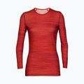 Bluza termoaktywna damska icebreaker 200 Oasis Crewe cherry/flash/aop 5