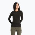 Longsleeve termoaktywny damski icebreaker 200 Oasis Crewe black/clove/aop 7