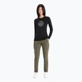Longsleeve termoaktywny damski icebreaker 200 Oasis Crewe Ski Circle black 2