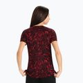 Koszulka trekkingowa damska icebreaker Tech Lite II Scoop Native Ferns cherry/aop 2