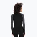 Bluza termoaktywna damska icebreaker ZoneKnit 260 jet hthr/black/metro hthr/cb 3