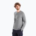 Longsleeve trekkingowy męski icebreaker Tech Lite II Skiing Yeti gritstone heather