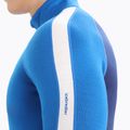 Bluza termoaktywna męska icebreaker ZoneKnit 260 Half Zip lazurite/royal navy/snow/cb 6
