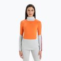 Bluza termoaktywna damska icebreaker 200 Oasis Sonebula High Neck ether/flash/cherry/cb