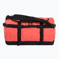 Torba podróżna The North Face Base Camp Duffel S 50 l retro orange/black 2
