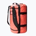 Torba podróżna The North Face Base Camp Duffel S 50 l retro orange/black 9
