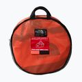 Torba podróżna The North Face Base Camp Duffel S 50 l retro orange/black 10